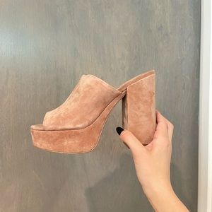 Steve Madden cassy block heels